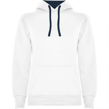 Толстовка URBAN WOMAN женская, БЕЛЫЙ/МОРСКОЙ СИНИЙ 2XL
