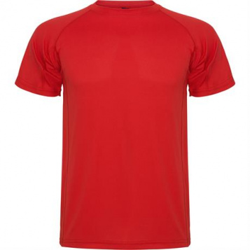 Спортивная футболка MONTECARLO мужская, КРАСНЫЙ 3XL