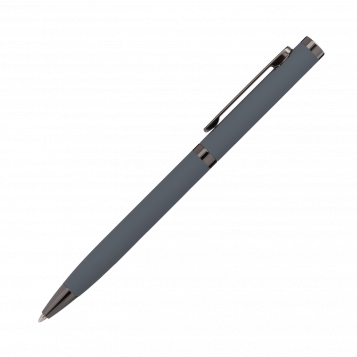 Шариковая ручка Нокс (Nox), серая