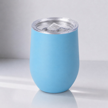 Вакуумная термокружка «Sense Gum», непротекаемая крышка, soft-touch
