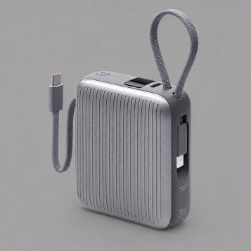 Внешний АКБ NRG Turbo Cable 10000 mAh, 22,5Вт