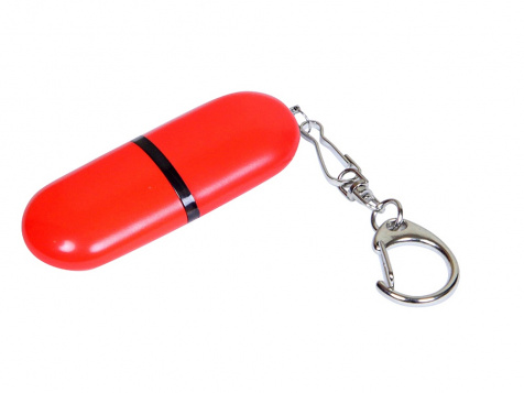 USB 2.0- флешка промо на 32 Гб каплевидной формы