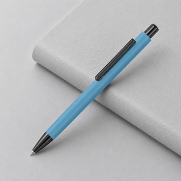 Металлическая шариковая ручка «Ellipse gum» soft touch с зеркальной гравировкой