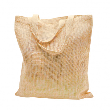 Сумка хозяйственная  Bagsy Jute 270 г/м2, бежевая