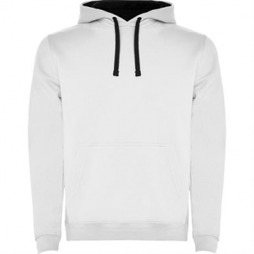 Толстовка URBAN мужская, БЕЛЫЙ/МОРСКОЙ СИНИЙ 2XL