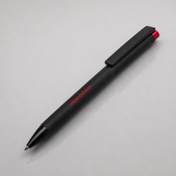 Ручка металлическая шариковая «Taper Metal» soft-touch