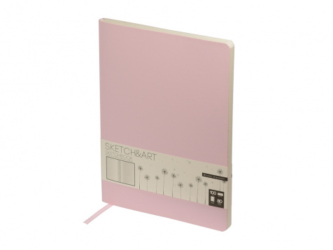 Скетчбук B5 «Sketch & Art» 100 г/м2, soft-touch