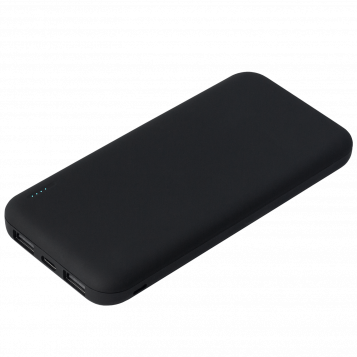 Внешний аккумулятор с подсветкой Люче (Luce) 10000 mAh, черный