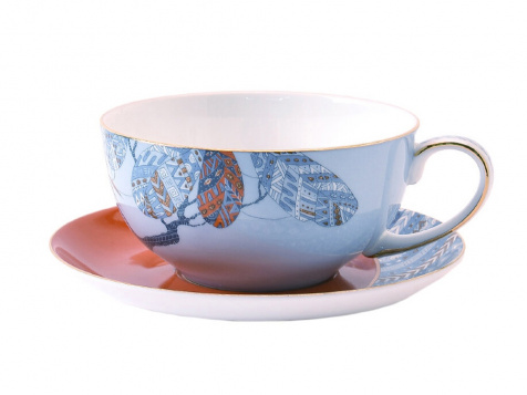 Набор чашка и блюдце «TEA SET TRO»