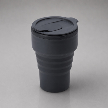 Силиконовый складной стакан «GoCup»
