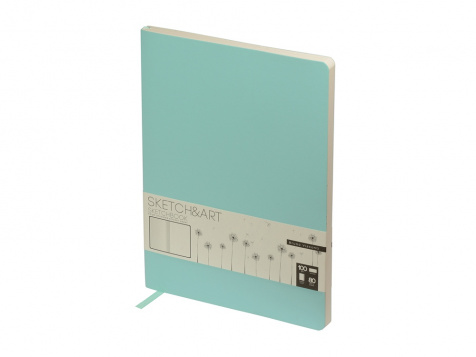 Скетчбук B5 «Sketch & Art» 100 г/м2, soft-touch