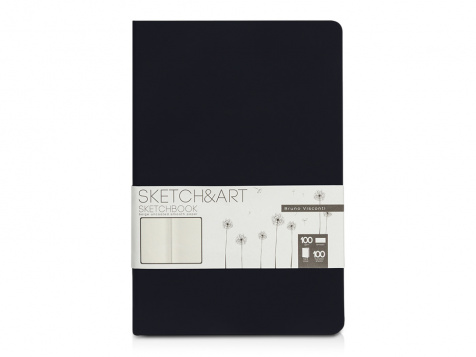 Скетчбук «Sketch & Art» 100 г/м2, soft-touch