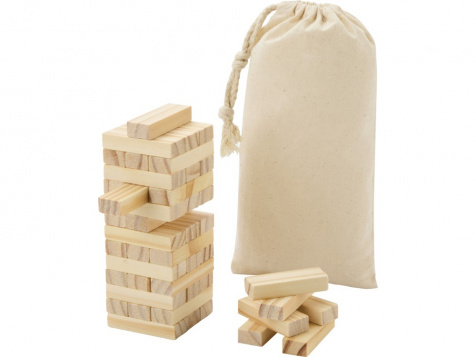 Деревянная игра «Jumble», натуральный